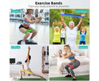 Exercise Bands Workout Bands for Booty Resistance Bands Set for Resistance Training,Physical Therapy