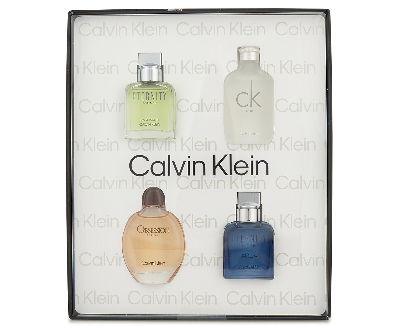 Calvin Klein For Men 4-Piece Mini Perfume Gift Set 