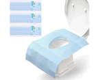 Toilet Seat Covers Disposable Extra Large Waterproof,30Pack Disposable Toilet Seat Covers for Adults