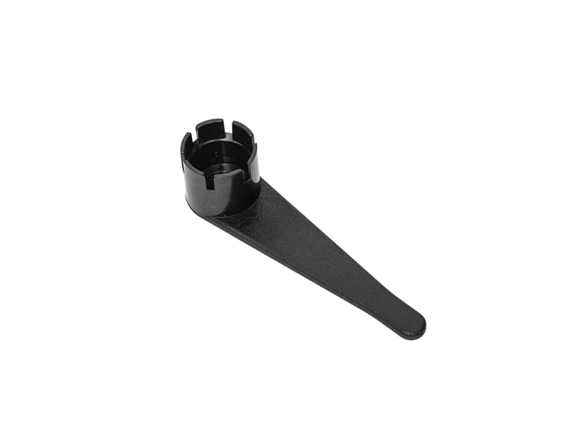 Air Valve Wrench Easy to Fit Long Serve Life Small Size 6-Groove Inflatable Boat Air Valve Spanner for Boat Black