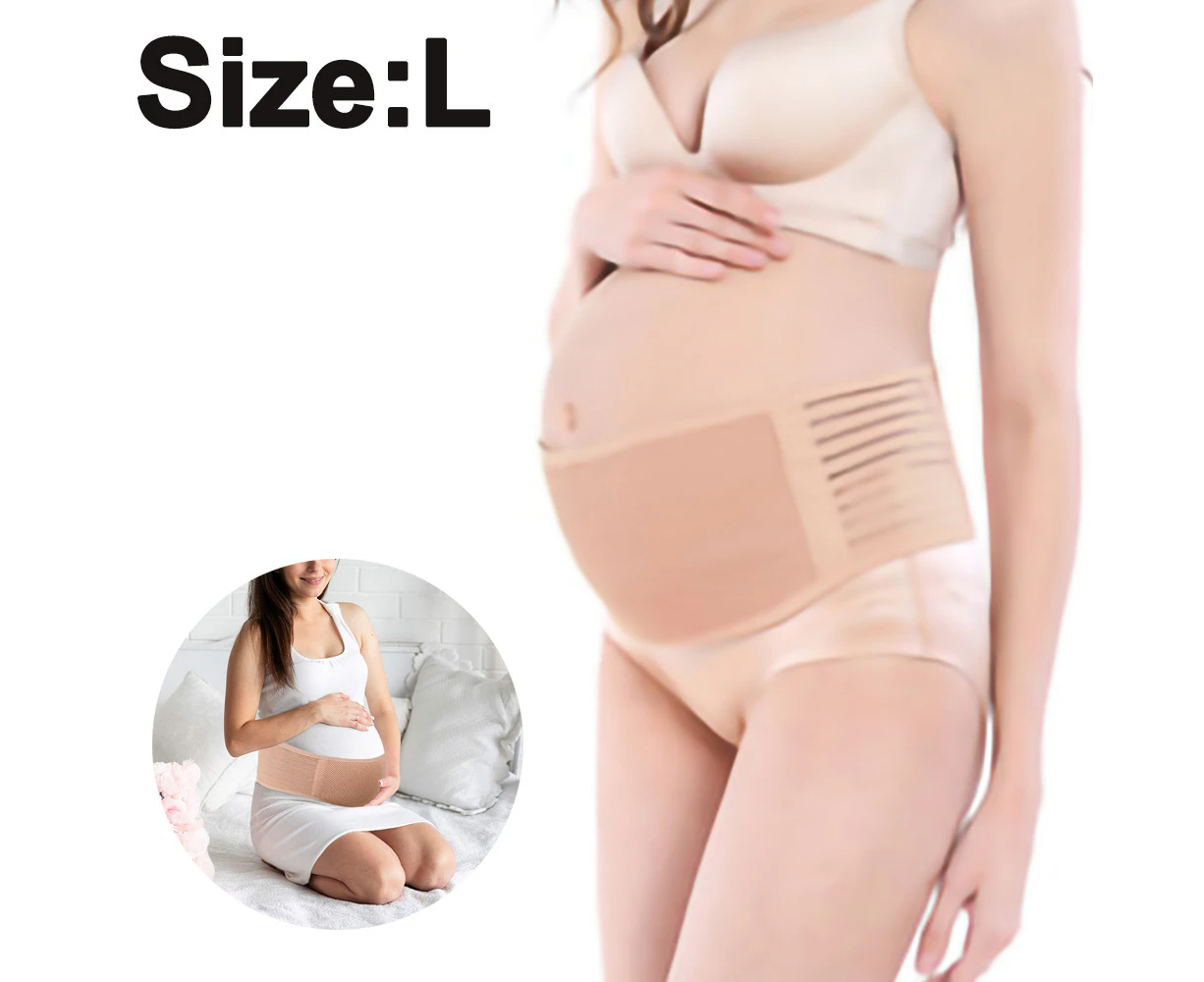 Maternity Support Belt Breathable Pregnancy Belly Band Abdominal Binder Adjustable Back/Pelvic Support