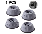 4pcs Shock and Noise Cancelling Washing Machine Support, Noise Reducing and Anti Slip