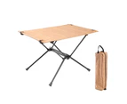 Camping Table Wear Resistant Foldable Saves Space Anti Slip Multifunctional Tables for Outdoor Khaki