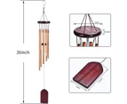 Outdoor Wind Chimes,8 Aluminum Alloy Tubes, Garden Balcony Outdoor Hanging Metal Wind Chimes