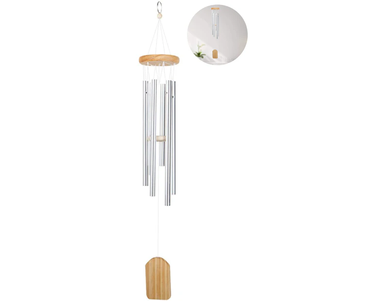 Outdoor Wind Chimes,8 Aluminum Alloy Tubes, Garden Balcony Outdoor Hanging Metal Wind Chimes