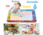 Children's toys large water painting mat, toddler doodle mat are available in 4 colors, suitable as a gift for ages 3+