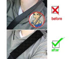Car Seat Belt Cover Pads, Shoulder Seatbelt Pads Cover, Safety Belt Strap Shoulder Pad for Adults and Children