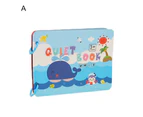 Quiet Book Hands-on Ability Cultivate Thinking Intellectual Development Learning Tool Baby Educational Activity Puzzle Book for Home 1#