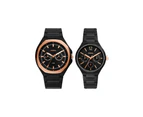 Fossil Evanston Black Watch Set BQ2645SET