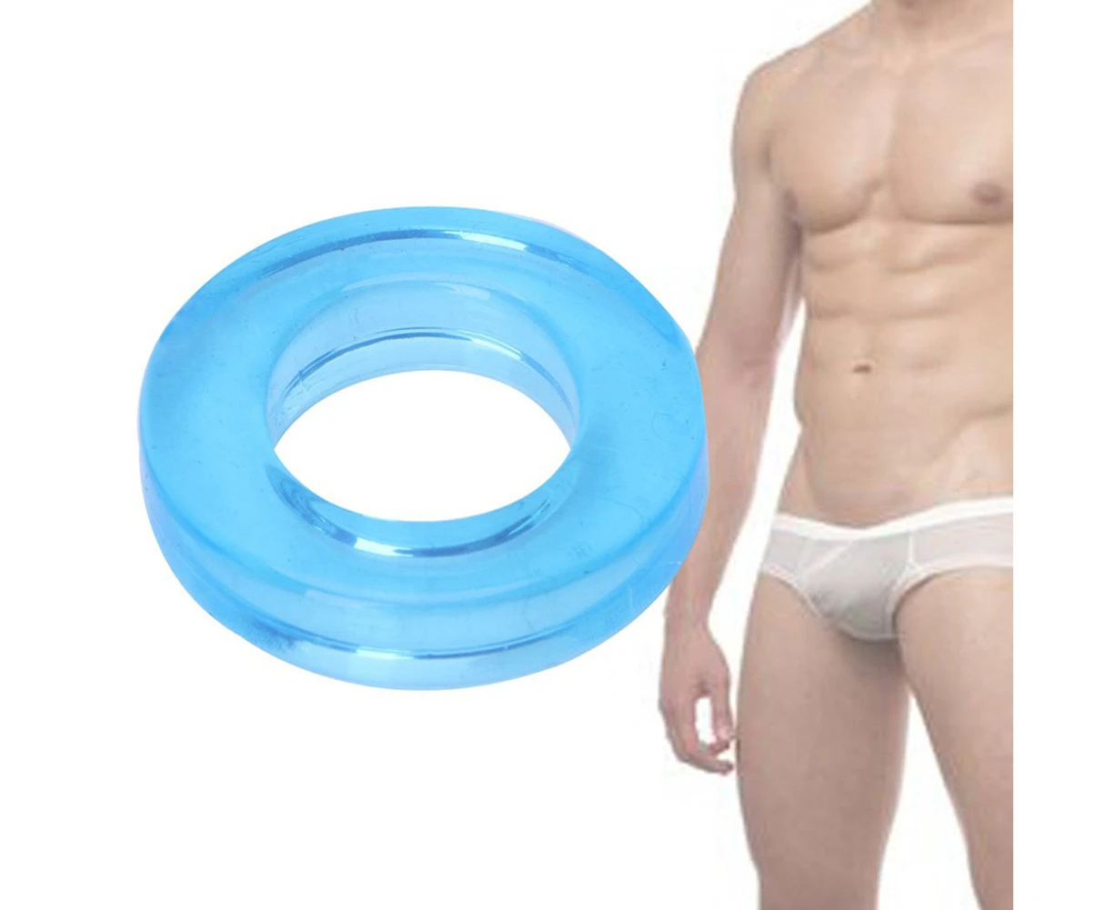 Adult Men Sex Toy Soft Silicone Cock Time Delay Ring Ejaculation Penis Lock