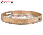 Maxwell & Williams Native Blooms Round Serving Tray
