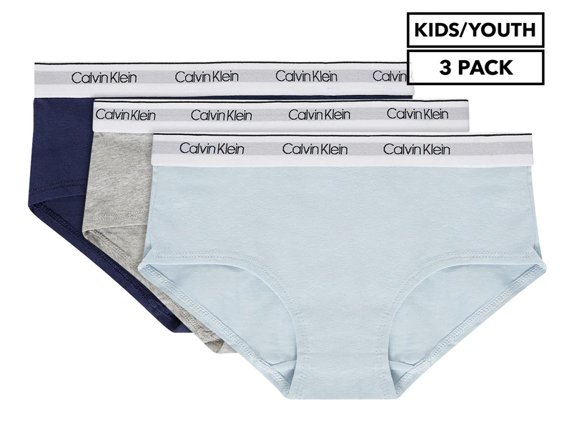  Calvin Klein Girls' Cotton Hipster Underwear Panties