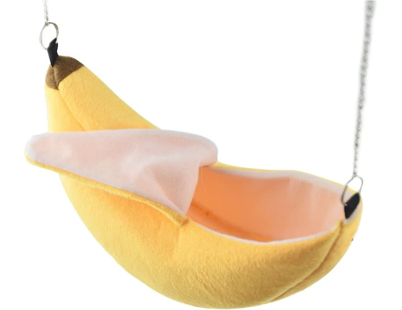 Banana Hamster Bed House Hammock Small Animal Bed House Cage Nest Hamster Accessories