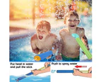 6 Pack Foam Water Blaster Set Pool Toys Water Guns for Kids Water Gun Blaster Shooter Swimming Pool Outdoor Beach Play Game Toy
