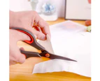 8" Multipurpose Scissors Bulk 2Pack, Ultra Sharp Titanium Blade Shears
