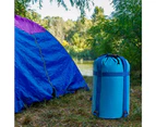 Compression Stuff Sack, Sleeping Bags Storage Stuff Sack Organizer Waterproof Camping Hiking Backpacking Bag - BLUE