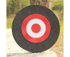 Foam Archery Target Shock Absorption Strong Suction Great Visibility Heavy Duty Round Arrow Target for Outdoor Black