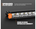 LIGHTFOX 14inch LED Light Bar Super Slim Single Row Combo Beam Lamp Offroad 4x4