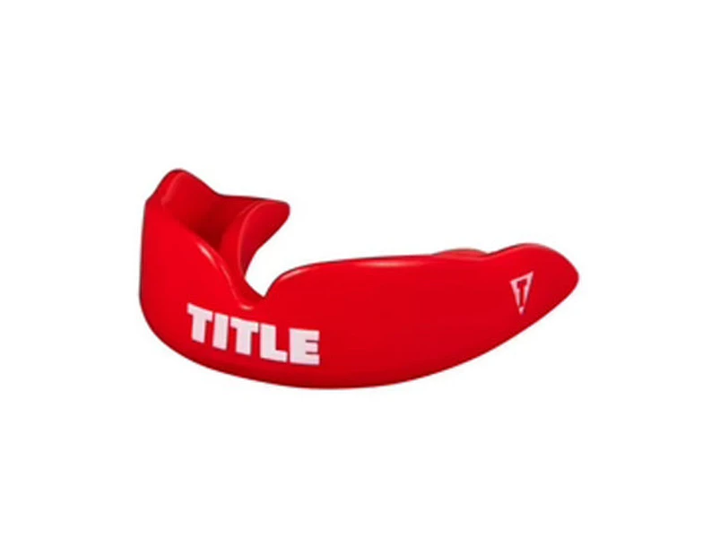 Title Boxing Super Shield Mouth Guard - Red