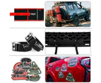 X-BULL Recovery tracks Sand tracks KIT Carry bag mounting pin Sand/Snow/Mud 10T 4WD-black Gen3.0