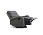 Levede Massage Chair Recliner Chairs Heated Lounge Sofa Armchair 360 Swivel Grey