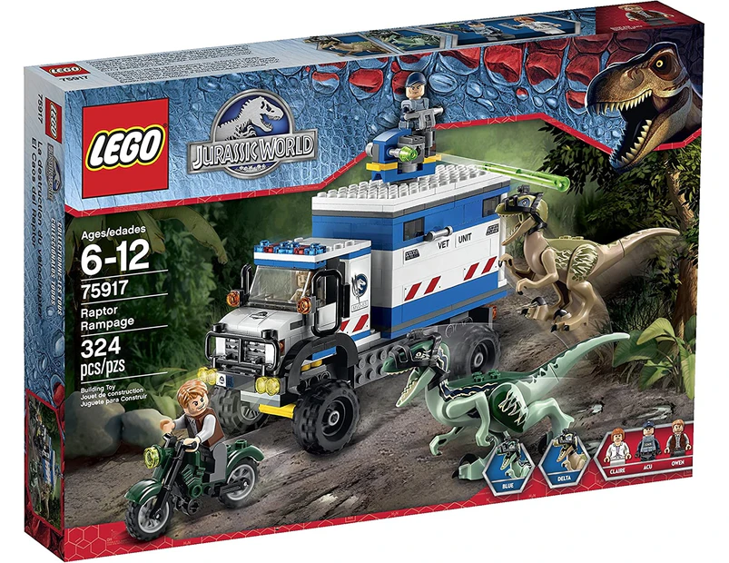 LEGO Jurassic World Raptor Rampage 75917