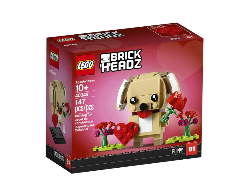 LEGO BrickHeadz Valentine's Puppy 40349