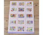 296Pcs Puzzle Multicolored Educational Plastic Mushroom Nail Mosaic Pegboard for Children