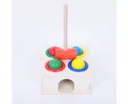 Hammering Educational Toy Children Kids Wooden Hammer Balls Early Learning Game