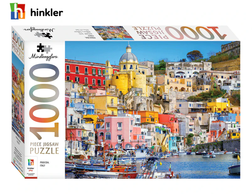 Hinkler Mindbogglers Procida Italy 1000-Piece Jigsaw Puzzle