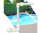 Water-Fountain Swimming-Pool Sprinkle Accessories - Waterfall Above In-ground Pool, Cooling Spray for Outdoor Garden Pond Power Saving