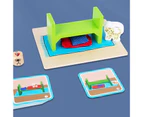 1 Set Educational Toy Classic Logical Thinking Training Wooden Toy Memory Training Desktop Toy Kit for Birthday Gift