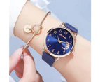 New Fashion Women Watches Leather Band Ladies Quartz Wristwatch Casual Business Set Clock For Girl Gift relogio feminino