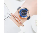 Simple Watch Women Luxury Ladies Quartz Leather Strap Movable Rhinestones Watch Female Wristwatches Brown Clock Relogio Feminino