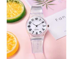 Simple Numbers Transparent Children Watch Casual Transparent Kids Watch Jelly Girls Watch Boys Wrist Watches Clock Relogio