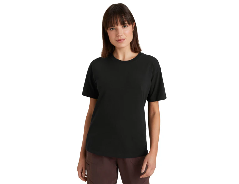 Kathmandu KMD Women's Short Sleeve T-shirt - Black Stingray