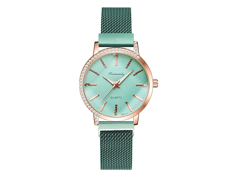 Women Watches New Brand Luxury Fashion Quartz Ladies Watch Clock Rose Gold Diamond Dial Dress Casual Wristwatch Relogio Feminino