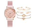 Women Watches New Brand Luxury Fashion Quartz Ladies Watch Clock Rose Gold Diamond Dial Dress Casual Wristwatch Relogio Feminino