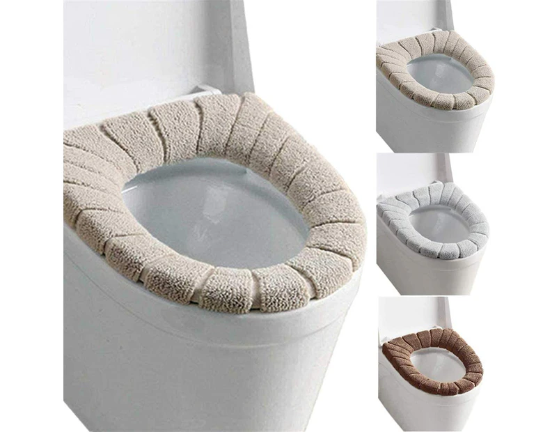 Toilet Seat Warmer, Toilet Seat Cover Washable Cover 3 Pieces