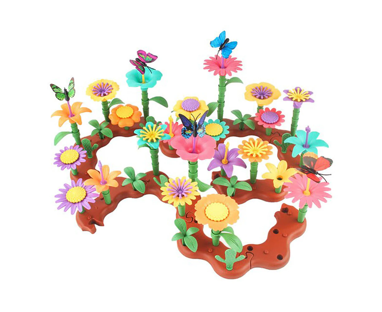 Flower Garden Building Toy Educational Activity Toy for Girls