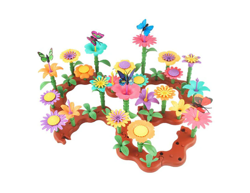 Flower Garden Building Toy Educational Activity Toy for Girls