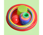 Children's Outdoor Sports Ring Throwing Ring, Colorful Sport Ring Toss Game Set for Kids Adults Indoors Outdoors