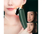 4 Modes Cleaning Face Massager ABS Skin Rejuvenation LED Facial Lifting Beauty Device for Female-Green
