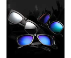Men's Women's Sports Sunshade Outdoor Square Frame Colorful Sunglasses Gift Style 2