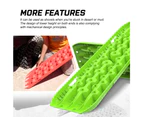 X-BULL Recovery Boards Tracks Nylon Tracks 2PCS Offroad Snow Mud with 4PC Mounting Pins Blots