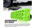 X-BULL Recovery Boards Tracks Nylon Tracks 2PCS Offroad Snow Mud with 4PC Mounting Pins Blots