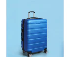 Slimbridge 28"Luggage Case Suitcase Travel Packing TSA Lock Hard Shell Case Blue