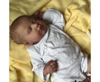 50CM Newborn Baby Lifelike Real Soft Touch High Quality Collectible Art Reborn Doll with Hand-Drawing Hair LouLou Doll