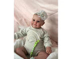 50CM full Body Silicone Reborn Baby Girl Doll Maddie High Quality Hand-made 3D Paint with Visible Veins Waterproof Bath Toy