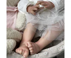 45CM High-level Painting Reborn Dolls Lifelike Bebe Newborn Baby Open Eyes Vinyl Toy for Children Gifts Bonecos Renascidos